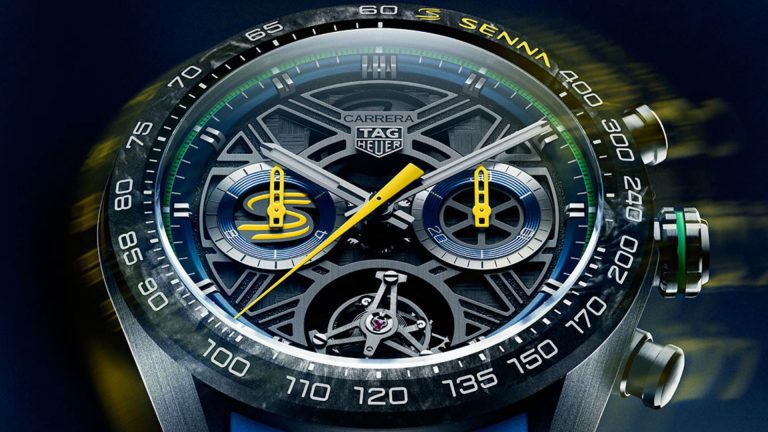 TAG Heuer และ Senna เปิดตัว Carrera Chronograph Tourbillon รุ่นพิเศษเพื่อรำลึกถึง Ayrton Senna