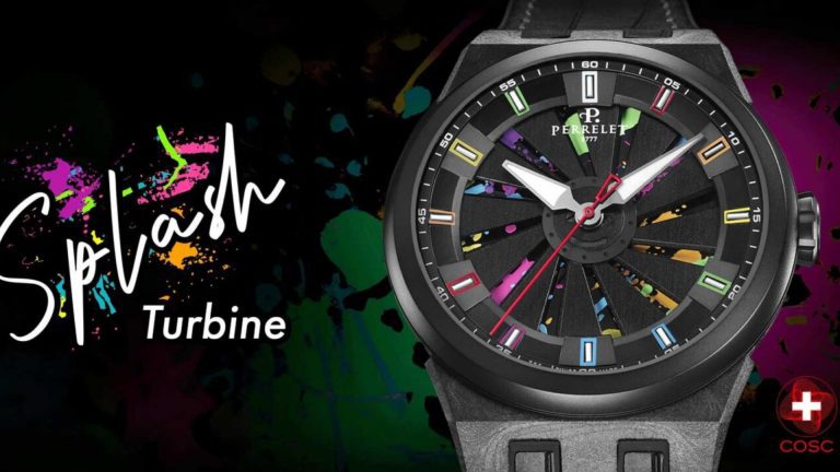 Turbine Splash: ความเท่ในสไตล์ Perrelet พร้อมลุคสีสันแห่งศิลปะ