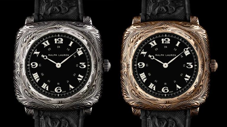 Ralph Lauren ปลุกเสน่ห์แห่งอดีตฝั่งตะวันตกด้วยนาฬิกาแกะสลัก 2 เวอร์ชั่นใหม่