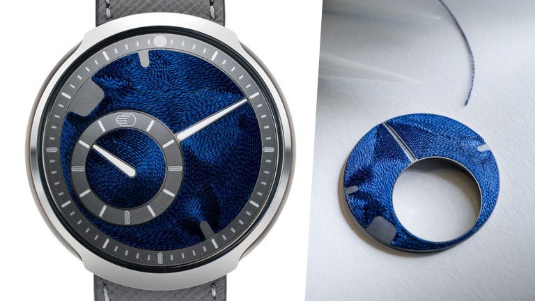 Ressence TYPE 8 Indigo: ศิลปะแห่งเวลา ผ่านดีไซน์ด้ายไหมคราม