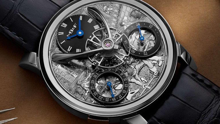 เมื่อ LM Split Escapement จาก MB&F พบกับความเชี่ยวชาญด้านการแกะสลักของ Eddy Jaquet