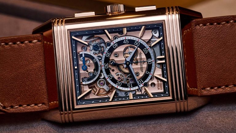 Jaeger-LeCoultre Reverso Tribute Chronograph กับมิติใหม่ของความหรูหราในสีพิงค์โกลด์