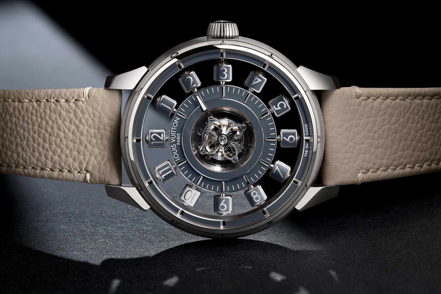 Louis Vuitton Unveils the Tambour Taiko Spin Time Collection