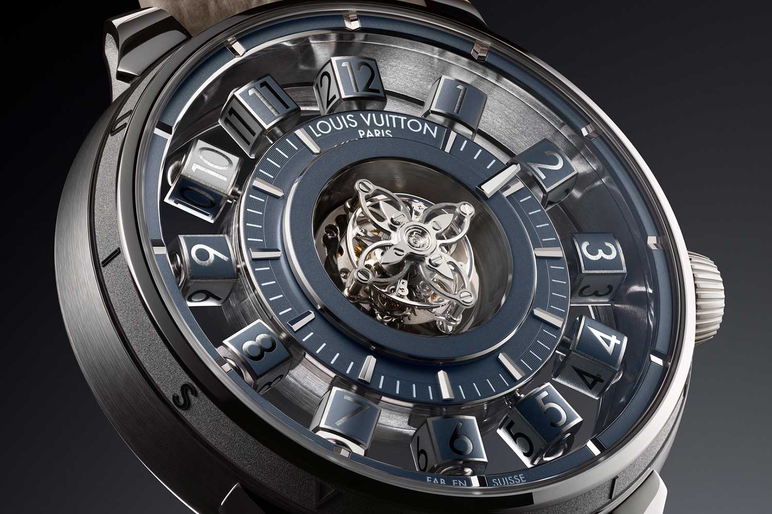 Louis Vuitton Unveils the Tambour Taiko Spin Time Collection