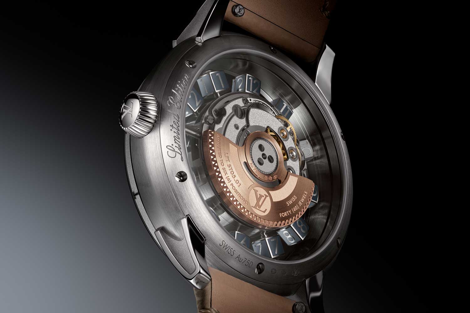 Louis Vuitton Unveils the Tambour Taiko Spin Time Collection