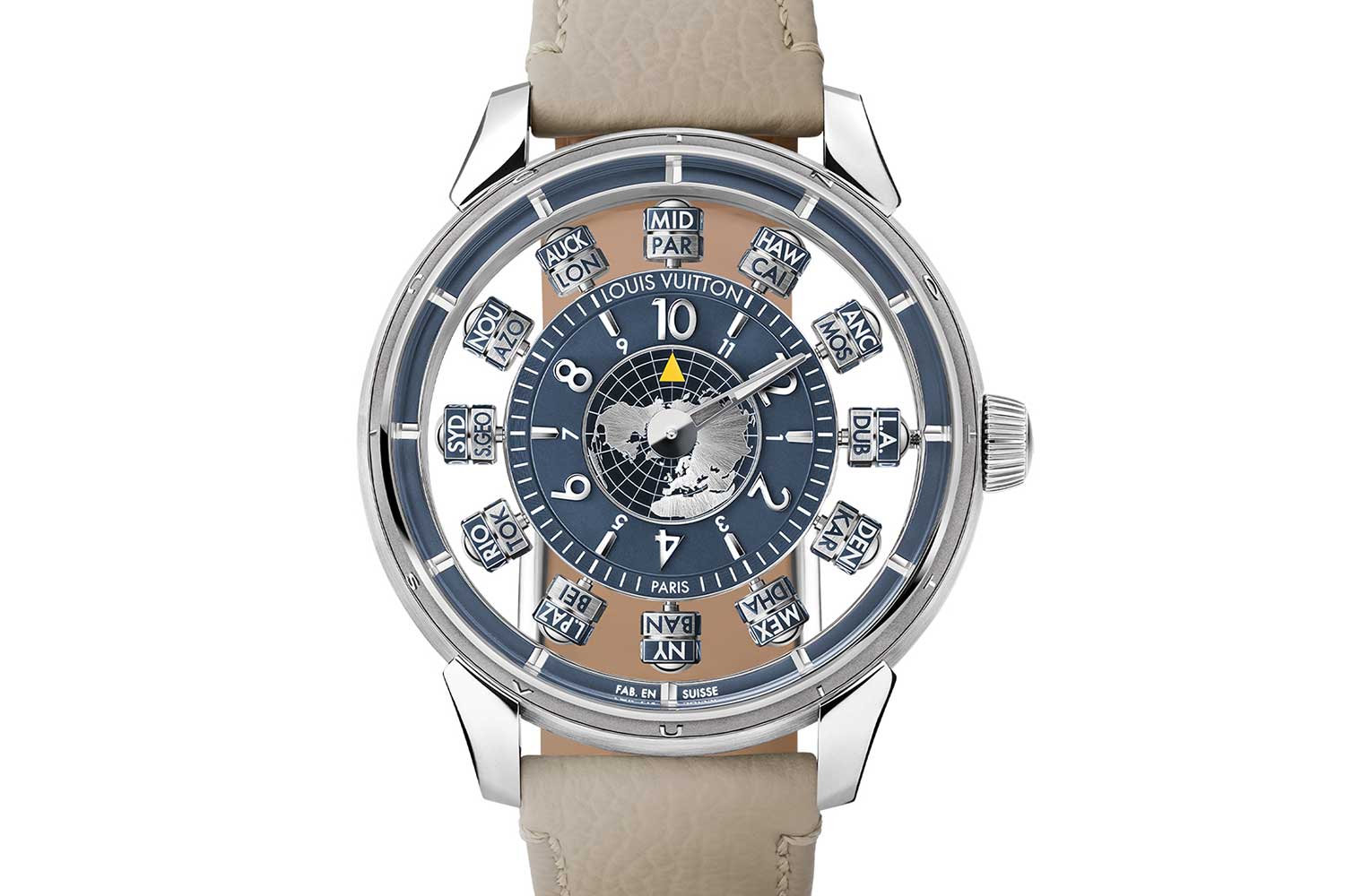 Louis Vuitton Unveils the Tambour Taiko Spin Time Collection