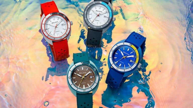 Bulova Snorkel Collection นาฬิกาดำน้ำสไตล์ทรอปิคอล พร้อมตัวเรือนเซรามิกไฮบริดสุดล้ำ
