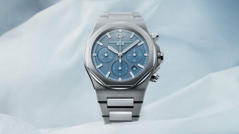 Girard-Perregaux Ice Blue Laureato Chronograph
