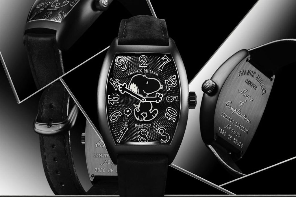 Franck Muller × Bamford Watch Department Crazy Love Snoopy