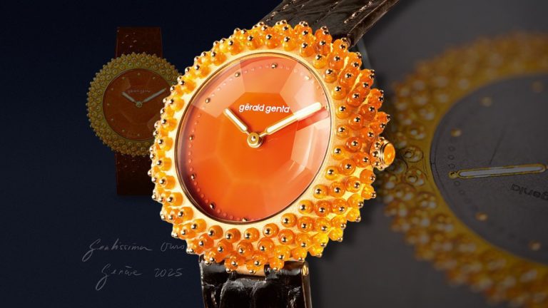 Gérald Genta Unveils Gentissima Oursin with Fiery Opals