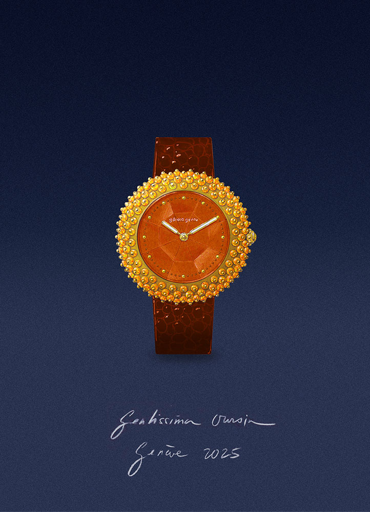 Gérald Genta Unveils Gentissima Oursin with Fiery Opals