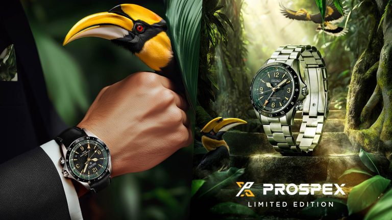 Seiko Prospex Alpinist GMT Asia Limited Edition inspired by Hornbills