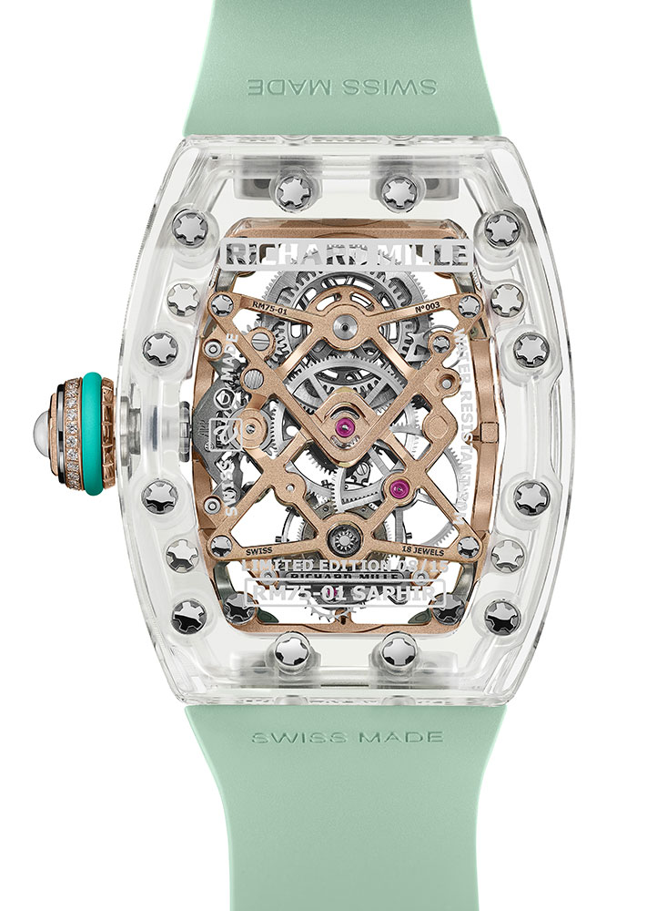 Richard Mille RM 75-01 Flying Tourbillon Sapphire