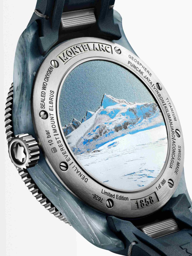 Montblanc 1858 Geosphere 0 Oxygen Mount Vinson Limited Edition