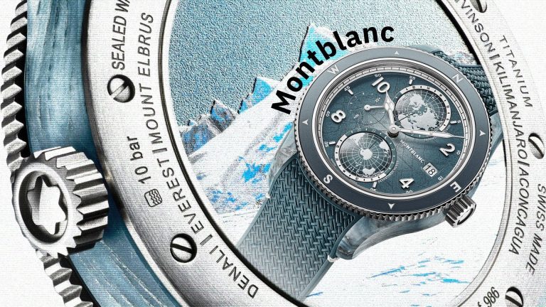 บันทึกแห่งขอบโลกไปกับ Montblanc 1858 Geosphere 0 Oxygen Mount Vinson เมื่อธารน้ำแข็งกลายเป็นแรงบันดาลใจของเวลา 