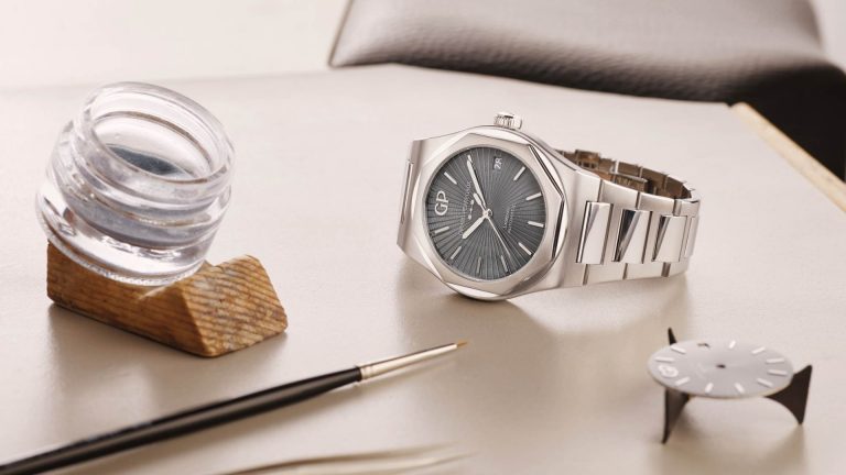 Girard Perregaux Laureato 42mm บทใหม่แห่งความสง่างามที่ถักทอด้วยหัตถศิลป์ Grand Feu Enamel