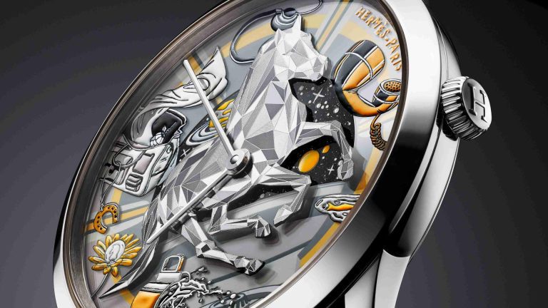 SLIM D’HERMÈS Faubourg of Dreams สัมผัสโลกแห่งความฝันที่โบยบินบนข้อมือ