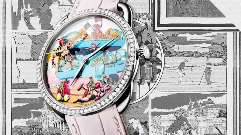 เปิดโลก Hermès Arceau Locomotion ผ่านนาฬิกาศิลปะแห่งจินตนาการจาก Ugo Bienvenu