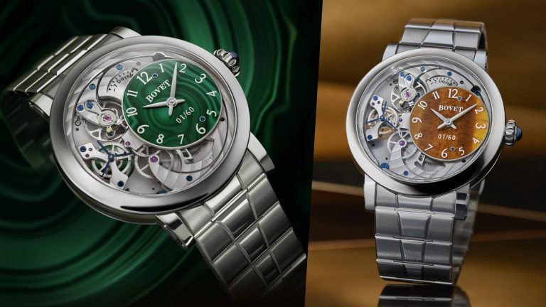 เปิดตัวนาฬิกา Bovet Récital 12 หน้าปัดหิน Malachite และ Tiger’s Eye