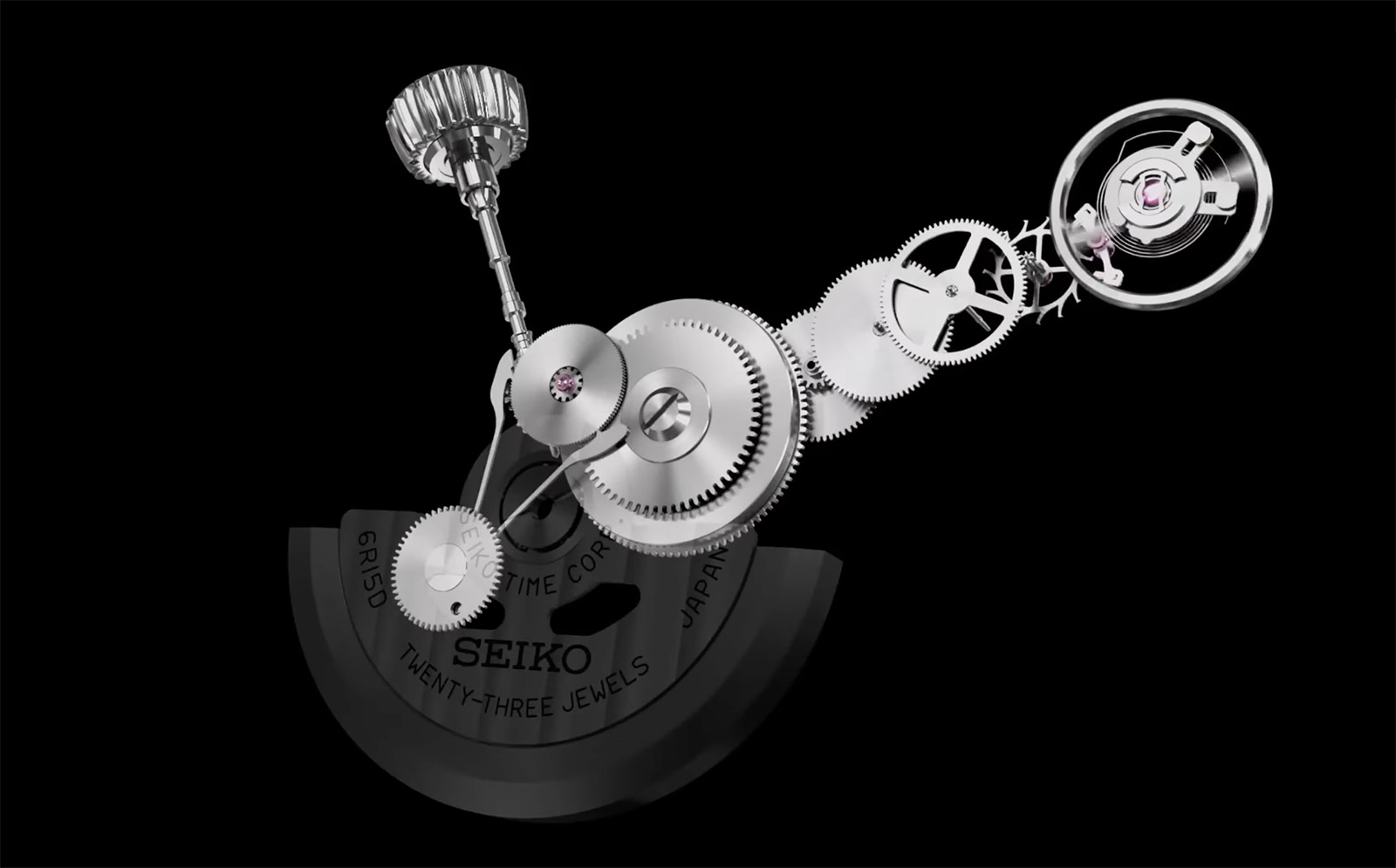 Automatic watch winding system