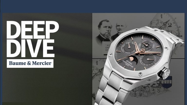รายการ Deep Dive EP 4: เผยความลับ Baume & Mercier Riviera Calendrier Perpetual