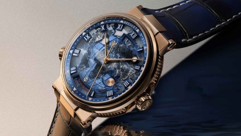 Breguet ฉลองครบรอบ 250 ปีด้วยนาฬิกา Marine Hora Mundi 5555