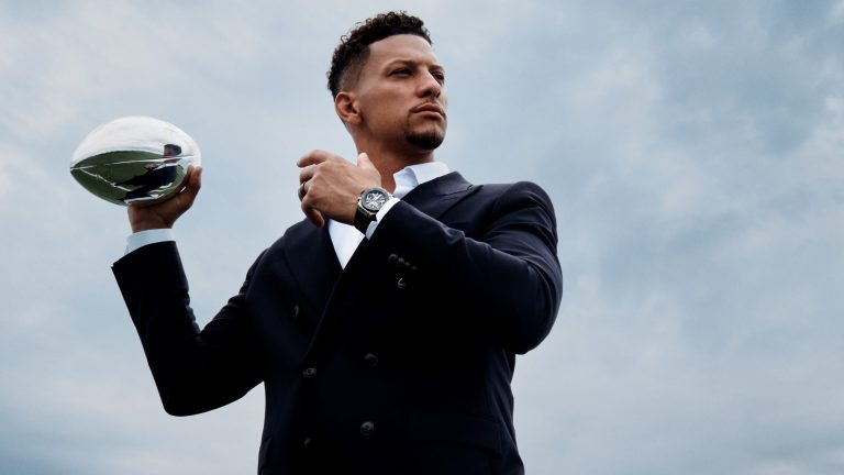 Patrick Mahomes เข้าร่วมกับ Hublot ตำนานควอเตอร์แบ็กสู่โลกแห่งการสร้างสรรค์เรือนเวลา