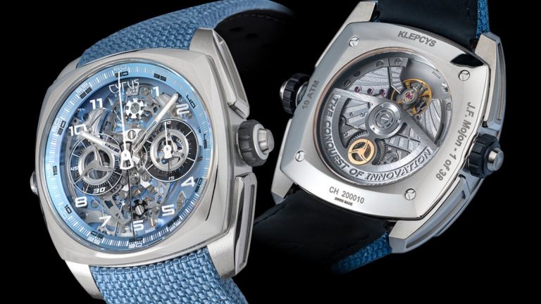 ไซรัส เจนีวา (Cyrus Genève) เปิดตัว Klepcys DICE Glacial Blue