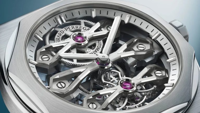Girard-Perregaux Laureato Three Gold Bridges กลับมาอย่างสวยงาม