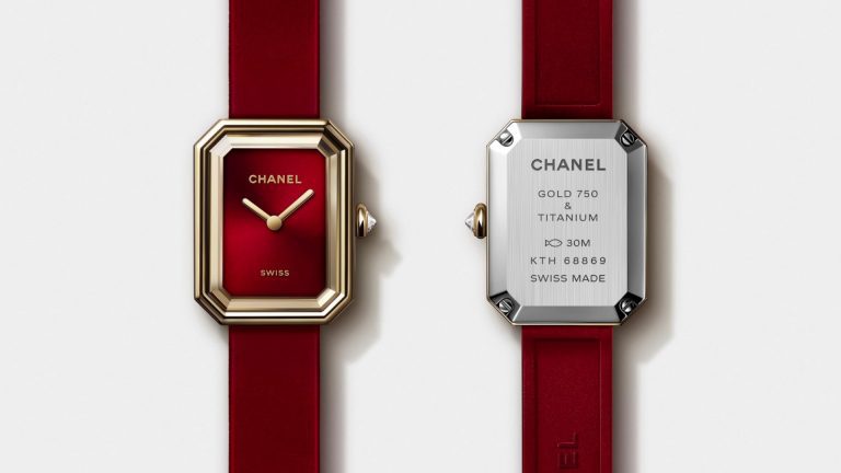Chanel Première Ribbon Red การคืนชีพของตัวเรือนไอคอนในโทนสีแดงสุดคลาสสิค