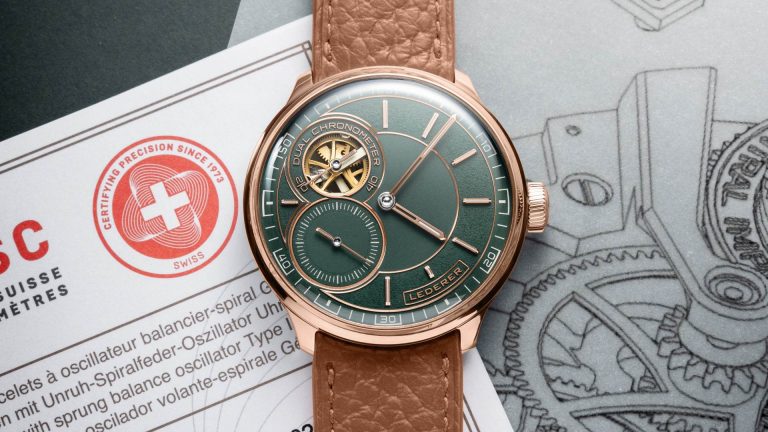 Lederer Central Impulse Chronometer 39 Racing Green การเดินทางครั้งใหม่ของกลไกแห่งความแม่นยำ