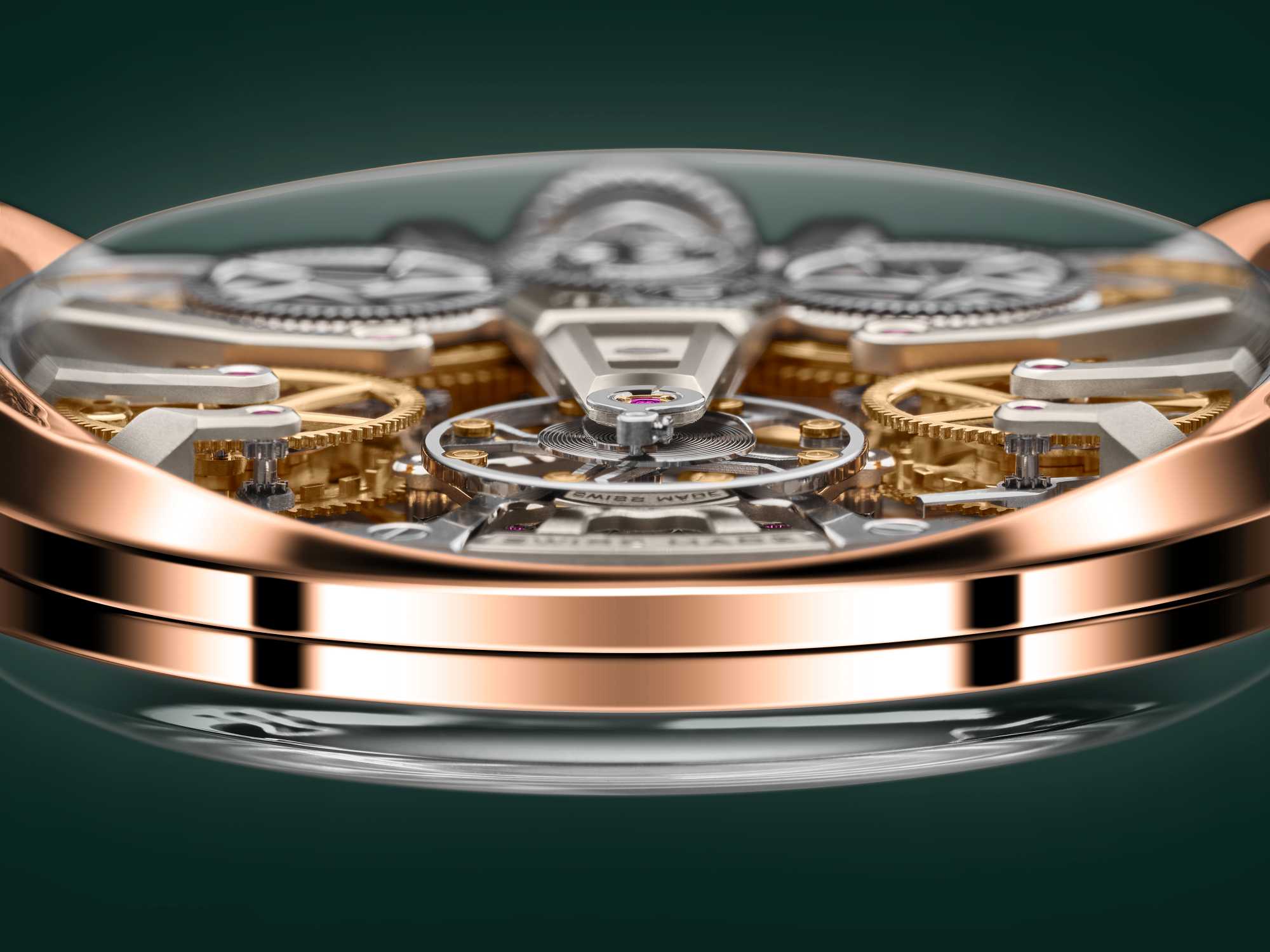 Lederer Central Impulse Chronometer 39 Racing Green