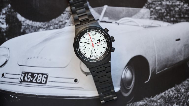 Time To Speed: การพลิกผันสู่ความสว่างของตำนานสีดำล้วน Porsche Design Chronograph 1 – F.A.T. 2025 Edition