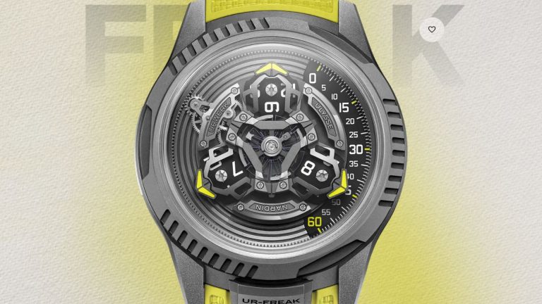 การปะทะกันของความคิดสร้างสรรค์ของเรือนเวลา Ulysse Nardin X URWERK UR-FREAK