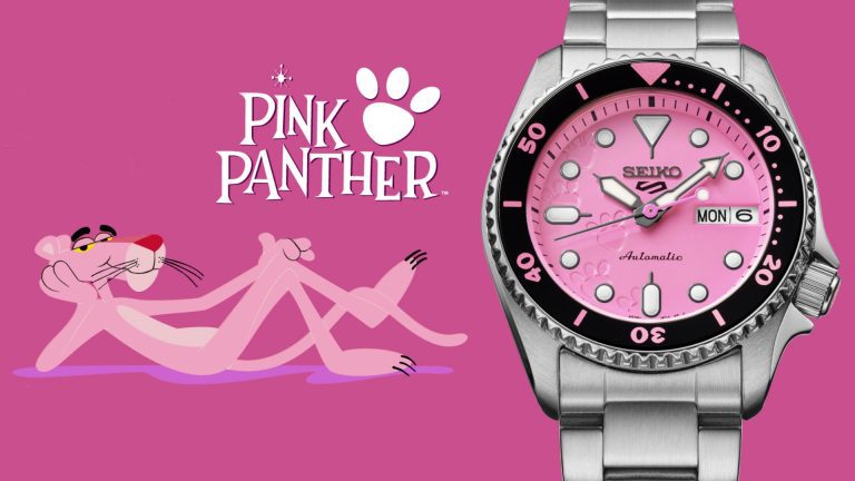 ปลุกความซนย้อนวัยเด็ก เมื่อโลกแห่งการ์ตูนมาอยู่บนข้อมือกับ Seiko 5 Sports x Pink Panther