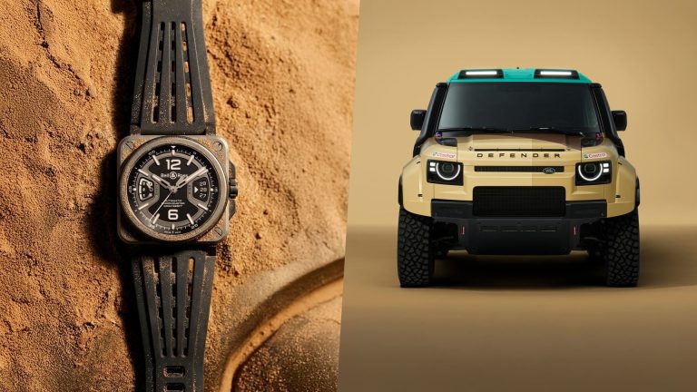 จากสมรภูมิความเร็วสู่ข้อมือ เมื่อ Bell & Ross และ Defender Rally ท้าทายขีดจำกัดกลางทะเลทรายซาอุฯ
