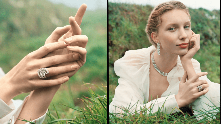 Van Cleef & Arpels เผยความงามหมดจดของ Boucle โมทีฟริบบินอันเป็นซิกเนเจอร์ของเมซง ผ่านการตีความใหม่บนแหวนเพชรเม็ดงาม