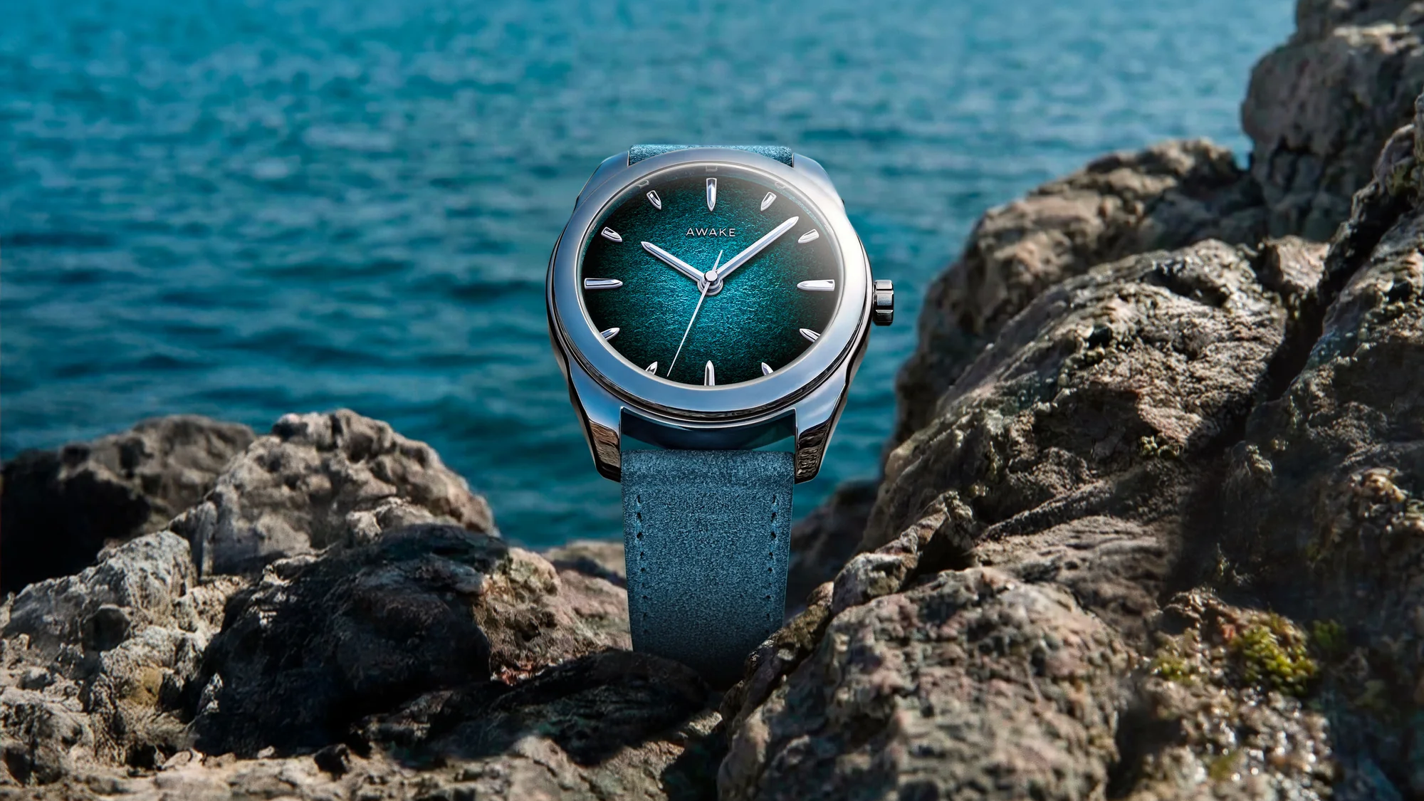 Awake Son Mai Silver Leaf Atlantis Blue - Revolution Watch Thailand