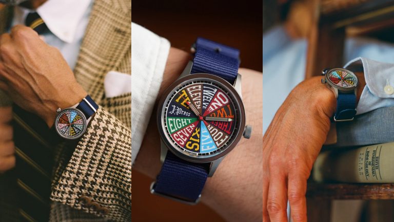 เมื่อสไตล์ Ivy League มาอยู่บนข้อมือ การคอลแลบสุดพิเศษ J. Press x Bamford London B80