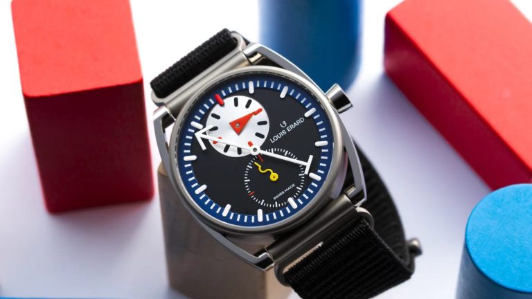 Louis Erard x Alain Silberstein การกลับมาของนาฬิกา Regulator ในธีมสีน้ำเงินสุดขี้เล่น