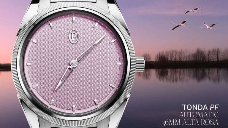 Parmigiani Fleurier Tonda PF Automatic Alta Rosa สัมผัสแสงแรกบนยอดเขาผ่านหน้าปัดสีชมพูหม่น