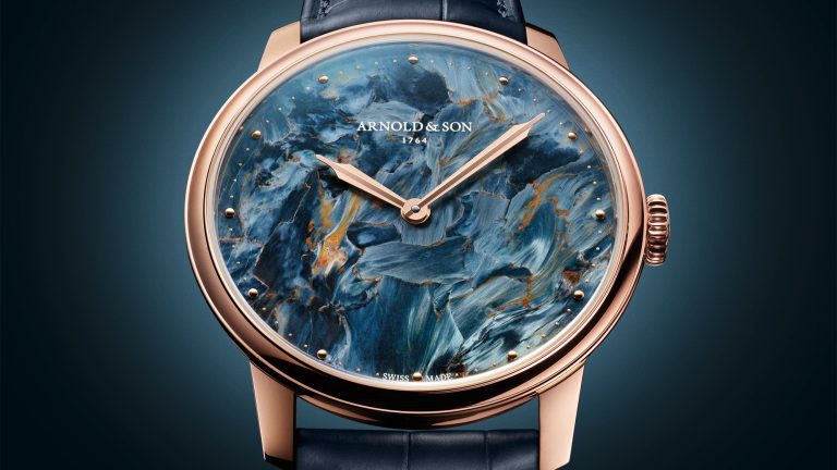 Arnold & Son เผยโฉม HM Pietersite นาฬิกาหน้าปัดหินแร่แสดงพลังแห่งพายุ