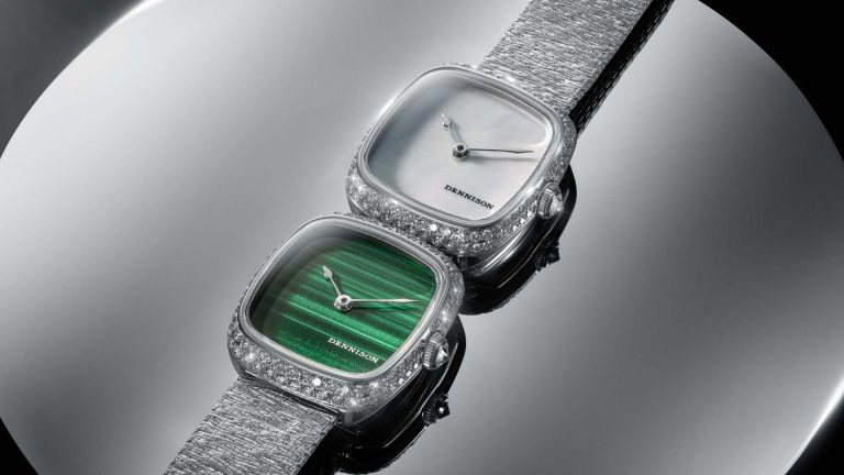 Dennison ALD Mini Dual-Time นาฬิกาจิวเวลรี่สองเขตเวลา ดีไซน์โดย Emmanuel Gueit