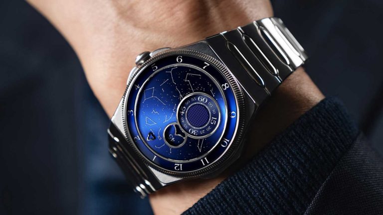 Trilobe Trente-Deux Secret Edition นาฬิกาไร้เข็มที่บันทึกความทรงจำผ่านแผนที่ดาว