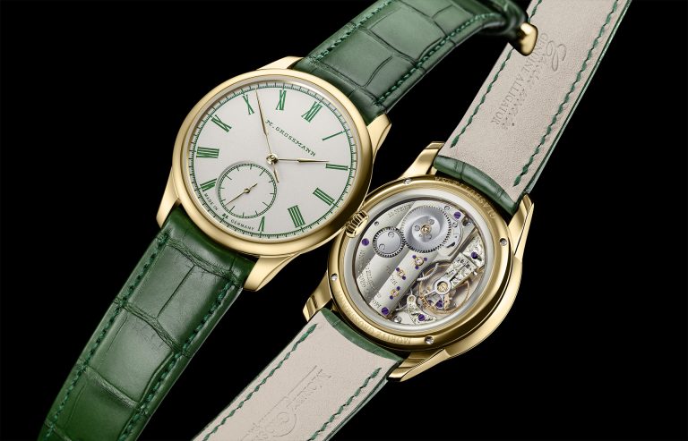 Moritz Grossmann เฉลิมฉลองสองศตวรรษด้วยสีสันและวัสดุสดใหม่ในนาฬิการุ่น TEFNUT Silver-Plated by Friction 