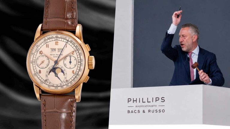 ตลาดนาฬิกาประมูลยังร้อนแรงต่อเนื่อง Phillips Hong Kong ปิดยอดในงาน The Hong Kong Watch Auction: XXII พุ่งสูงขึ้นจากปีก่อนถึง 90%