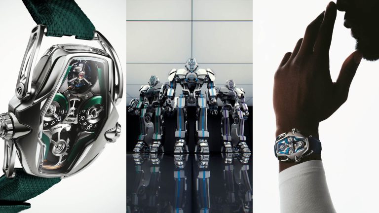พาชมโปรเจกต์หุ่นยนต์ผู้พิทักษ์เวลา MB&F HM12 The Guardian ผลงานเซ็ตคู่ที่ประกอบด้วยนาฬิกาทูร์บิญอง และหุ่นยนต์ตั้งโต๊ะฟังก์ชันครบ