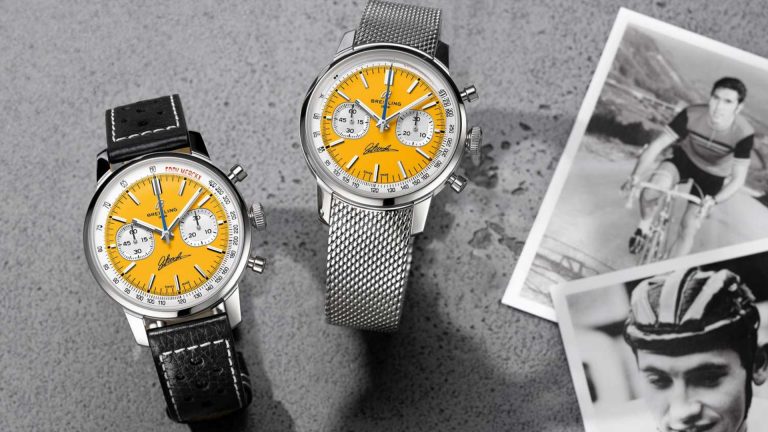 Breitling เชิดชูเกียรติ ‘เอ็ดดี้ เมิกซ์’ ราชาแห่งจักรยาน ผ่านเรือนเวลารุ่นพิเศษ Top Time B01