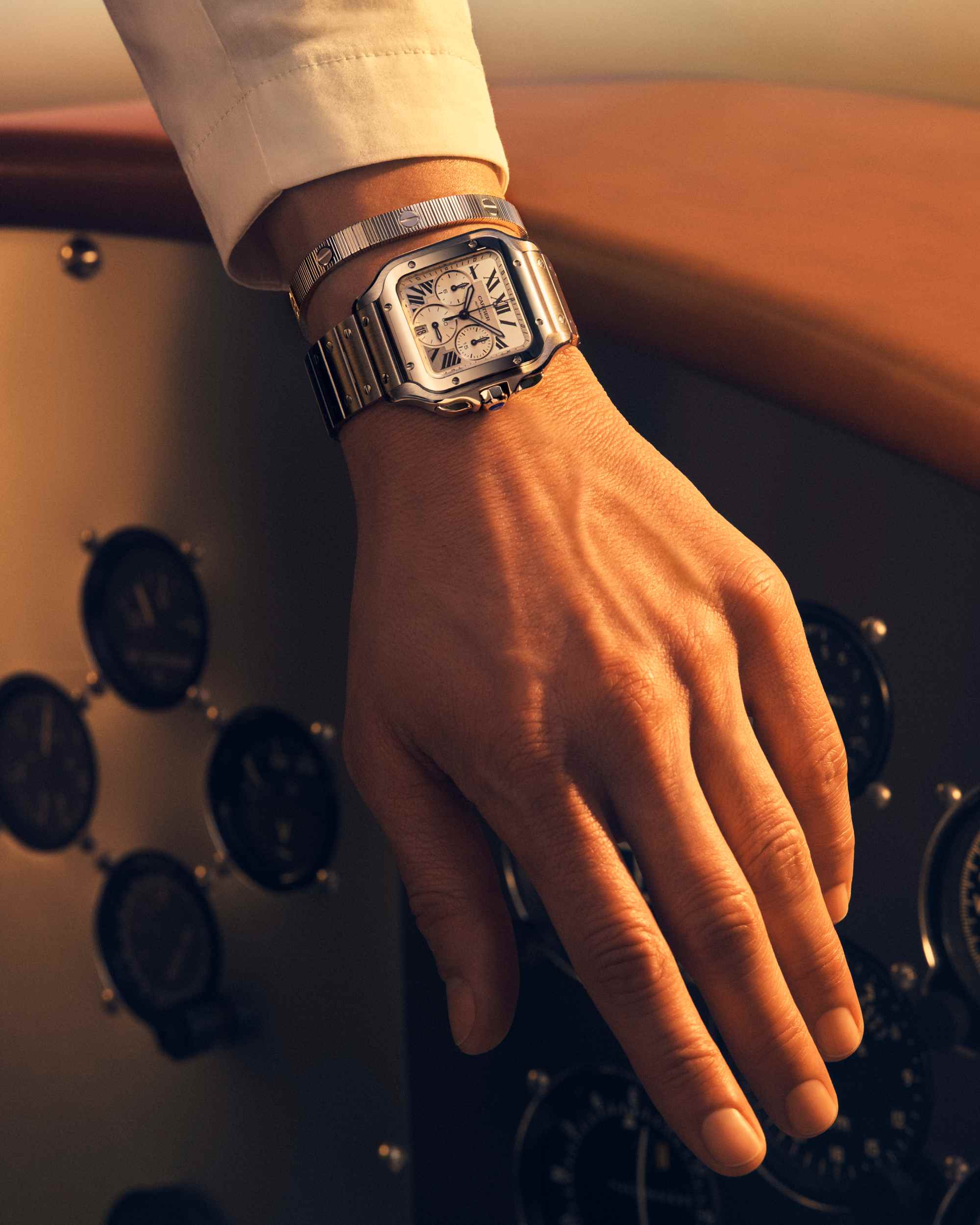 New Santos de Cartier Chronograph