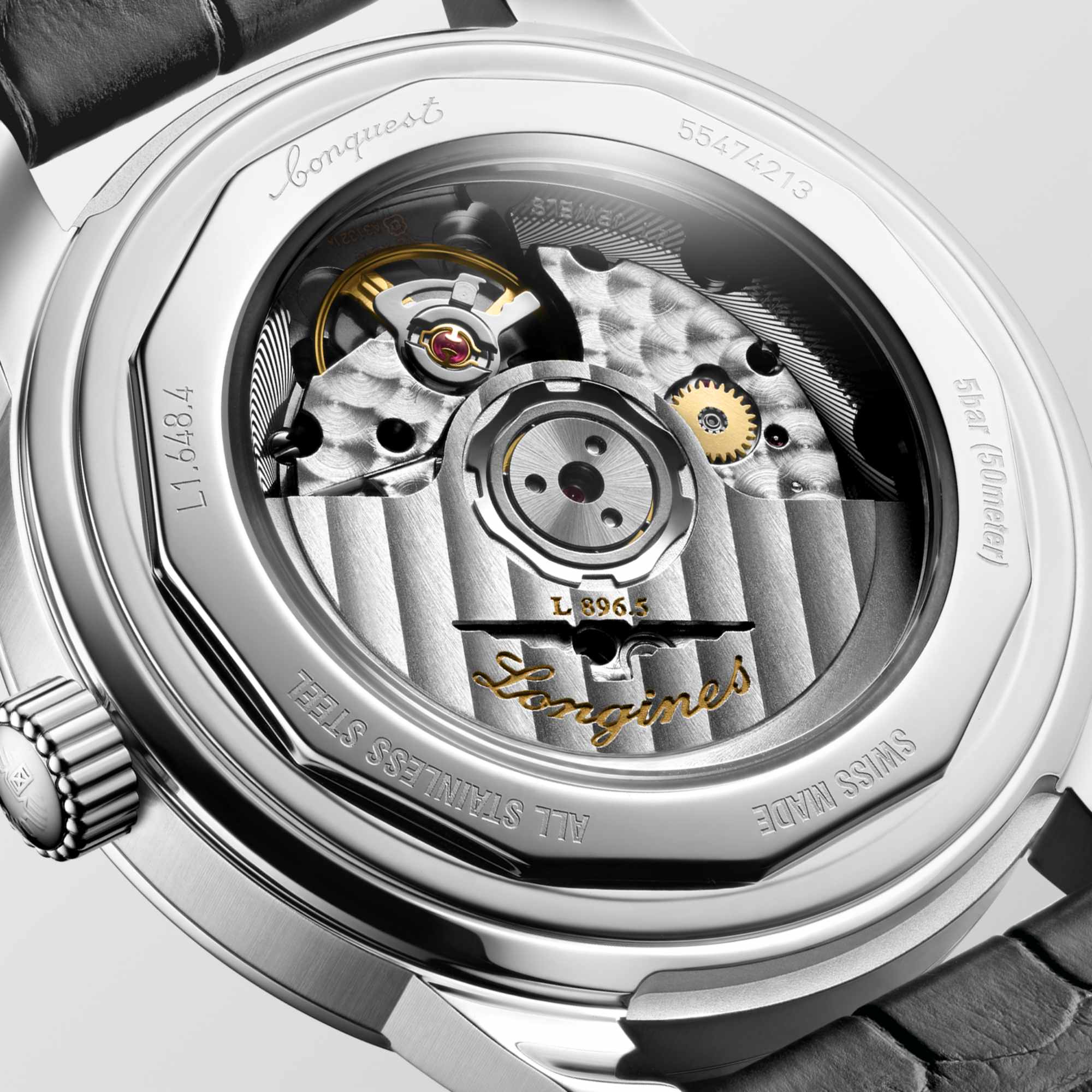 Longines Conquest Heritage Central Power Reserve In Light Blue